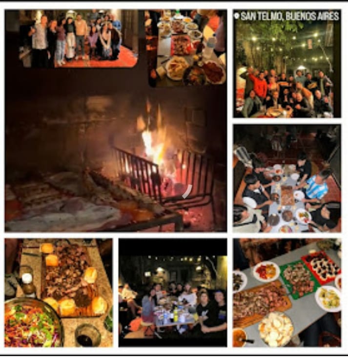 Viernes de Asado con Extranjeros y Mundial