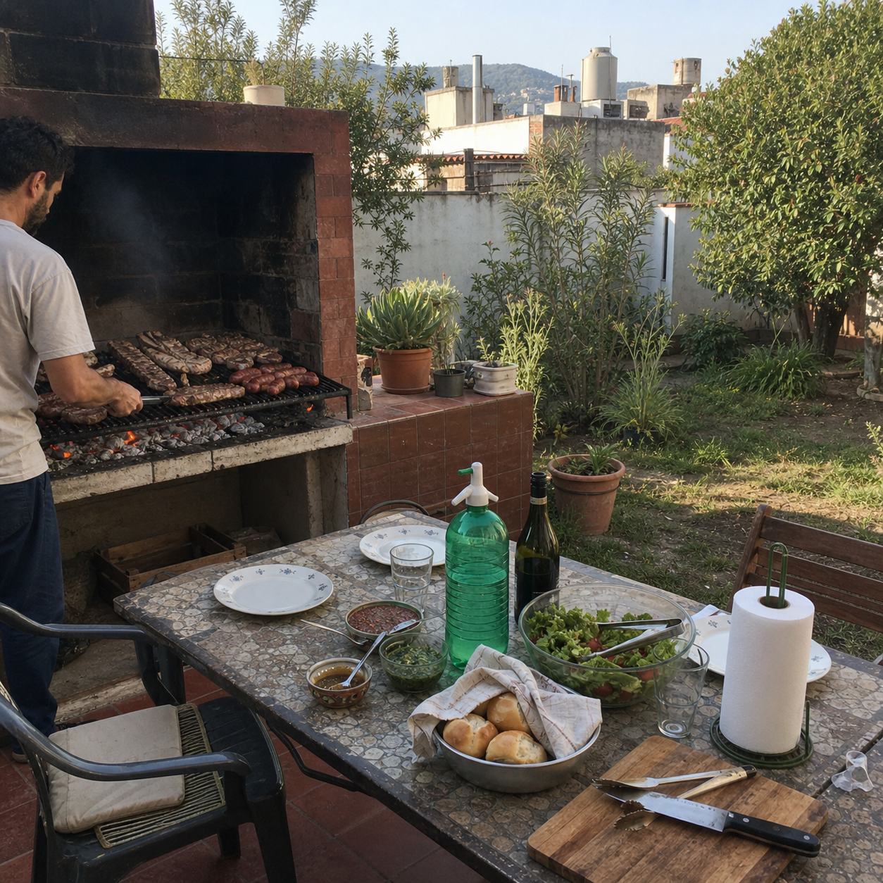 Asado criollo en Córdoba